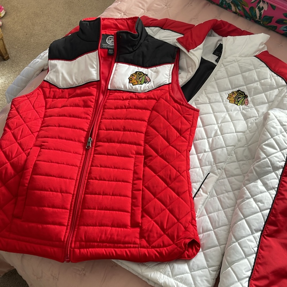 NHL Coat size Medium & Vest Size Small.